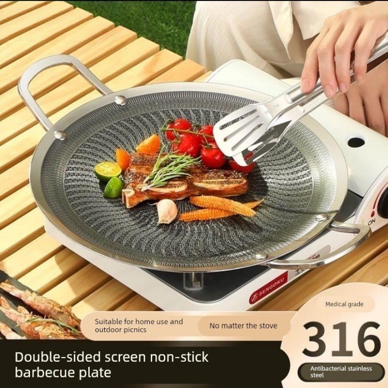 Commercial Kitchen Burner - 316 Stainless Steel Multifunctional Cooking BBQ