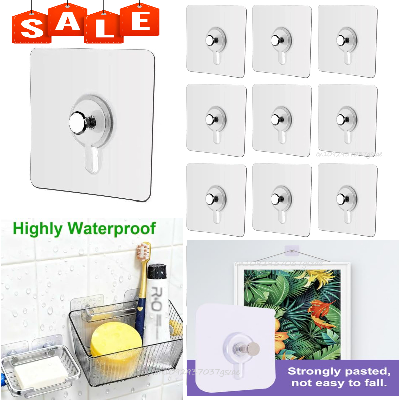 Commercial Kitchen Organiser - Photo Frame Hooks Storage Rack Screw