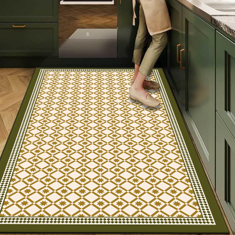 Commercial Kitchen Oil Disposal - Balcony Kitchen Floor Mat PVC Waterproof