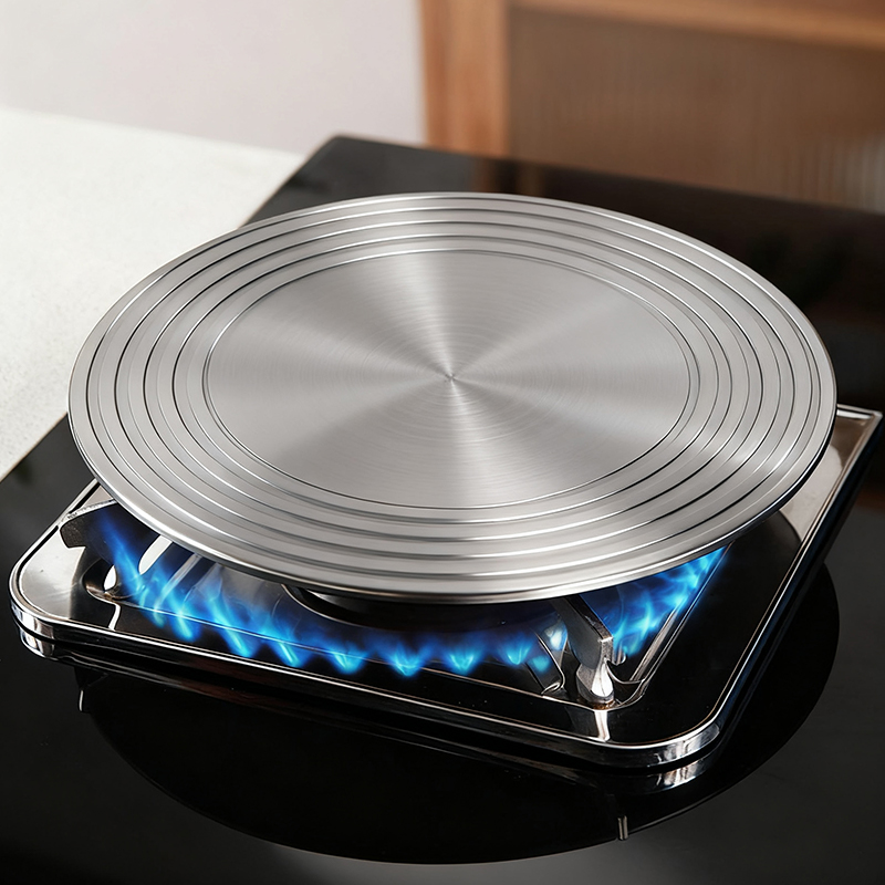 Commercial Kitchen Burner - Aluminum Stove Top Diffuser Pan Heat