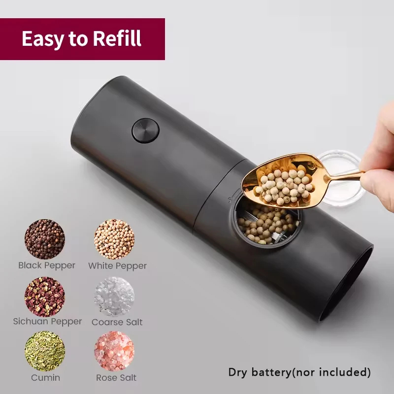 Commercial Kitchen Lighting - Electric Automatic Salt and Pepper Grinder