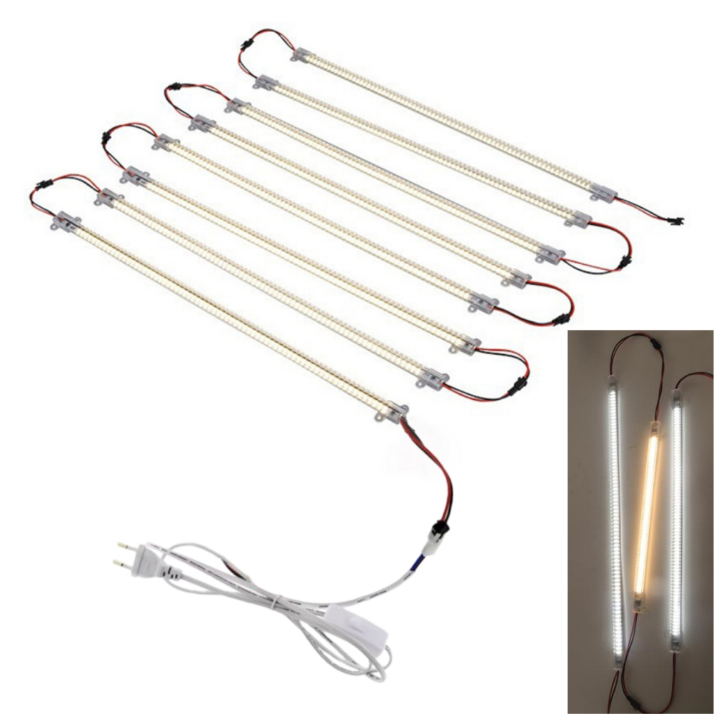 Commercial Kitchen Lighting - 1/2/5/10 Lights LED Cabinet Light Bar