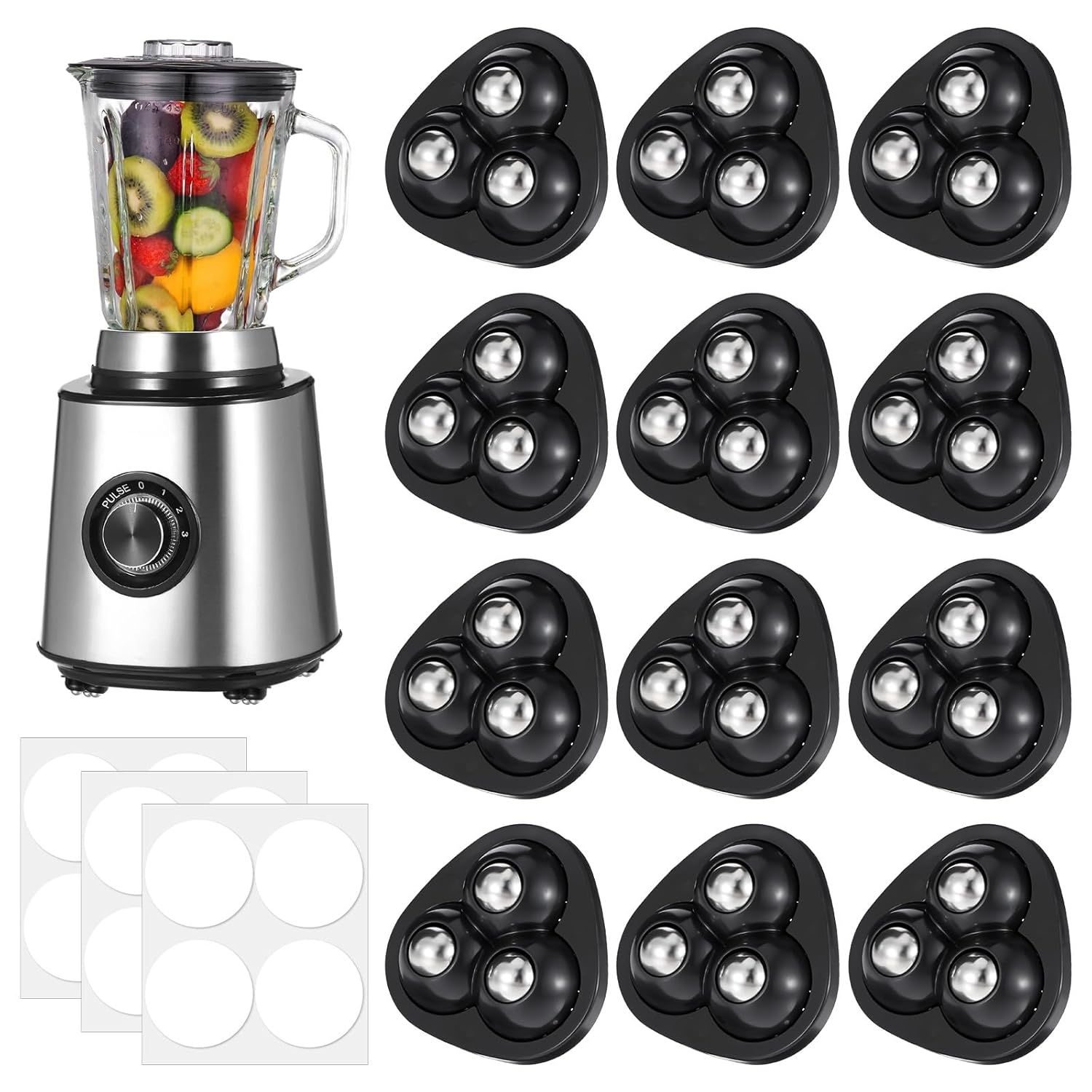 Commercial Kitchen Warmer - 360° Rolling Appliance Slider for Kitchen