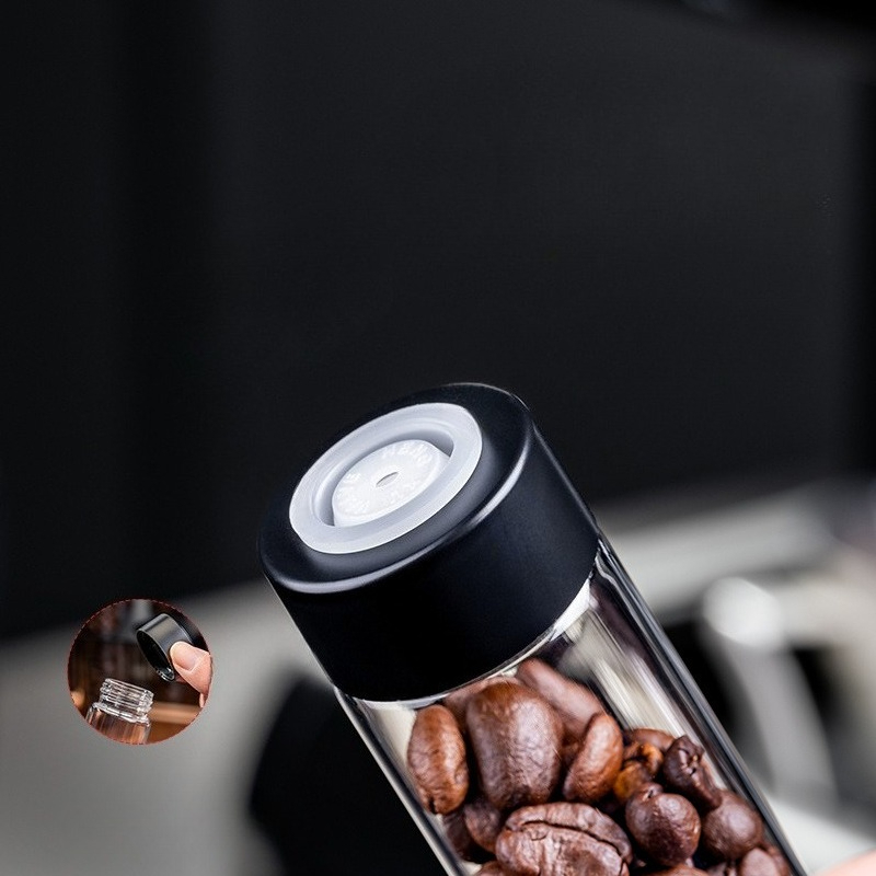 JUSTINLAU Glass Coffee Bean St - Commercial Kitchen Organiser recension och pris