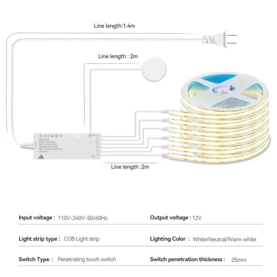 Sync Cabinet Light Smart Senso - Commercial Kitchen Lighting recension och pris