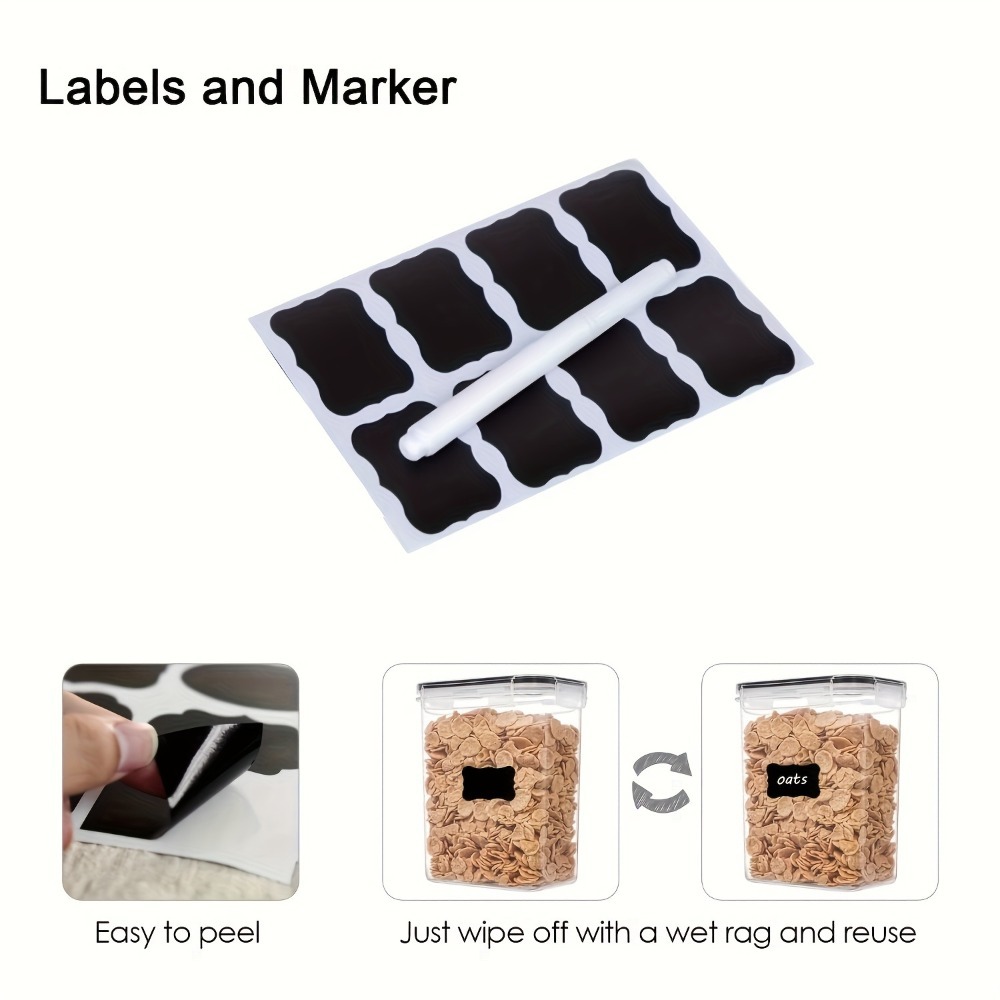 24Pcs Food Storage Containers  - Commercial Kitchen Organiser recension och pris