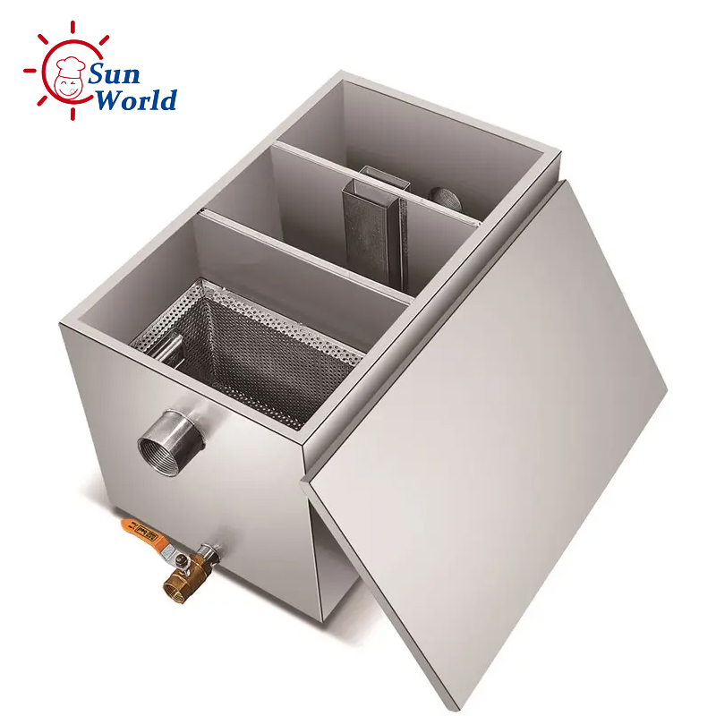 Industrial Under Sink Oil Grea - Commercial Kitchen Grease Interceptor recension och pris