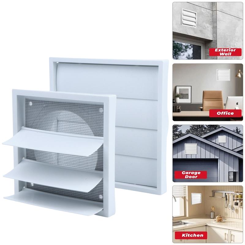 White One-Way Exhaust Vent Cov - Commercial Kitchen Wall Covering recension och pris