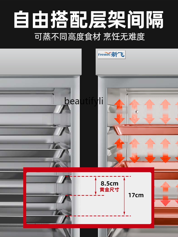 E132 Commercial Canteen Steame - Commercial Steamer Cabinet recension och pris