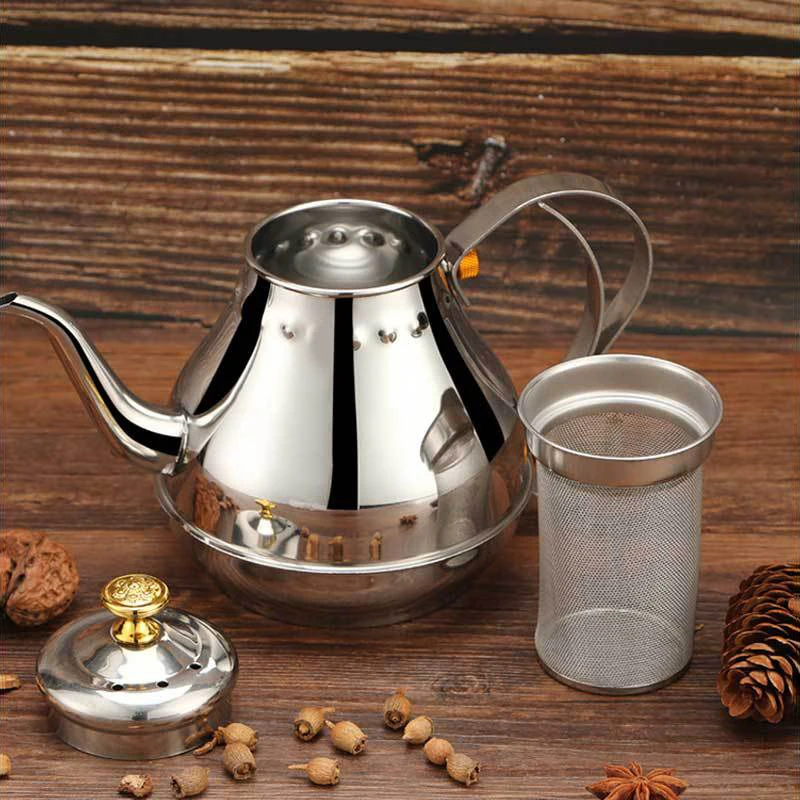 1.2/1.8L Teapot with Tea Filte - Commercial Kitchen Warmer recension och pris