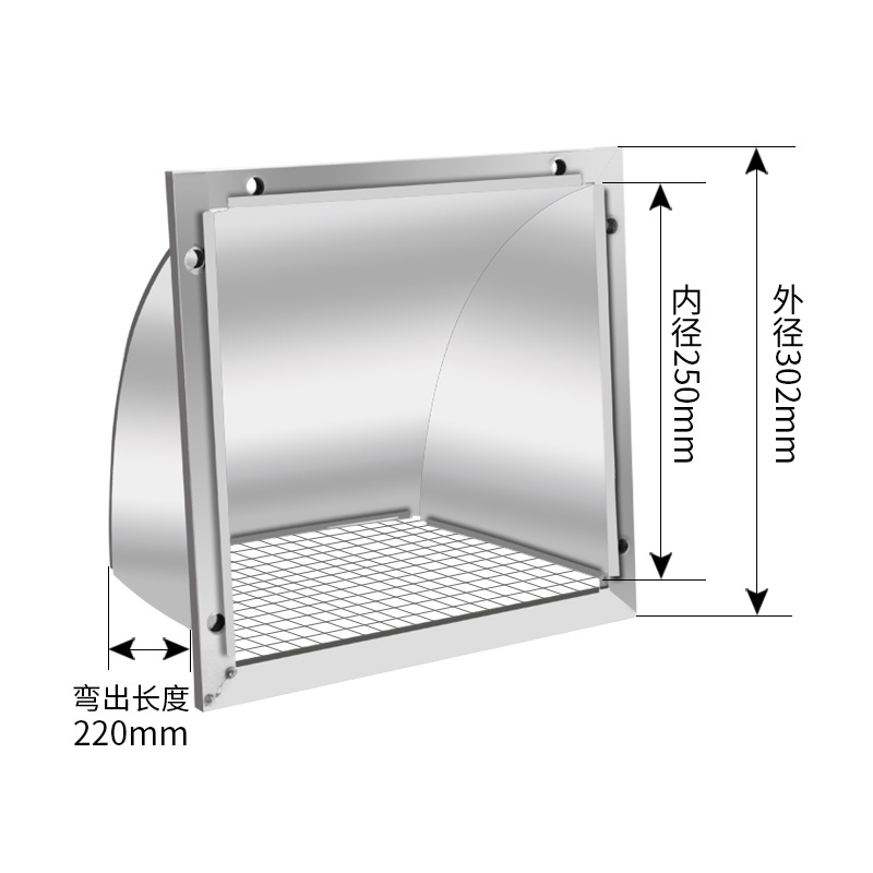304 stainless steel exterior w - Commercial Kitchen Wall Covering recension och pris