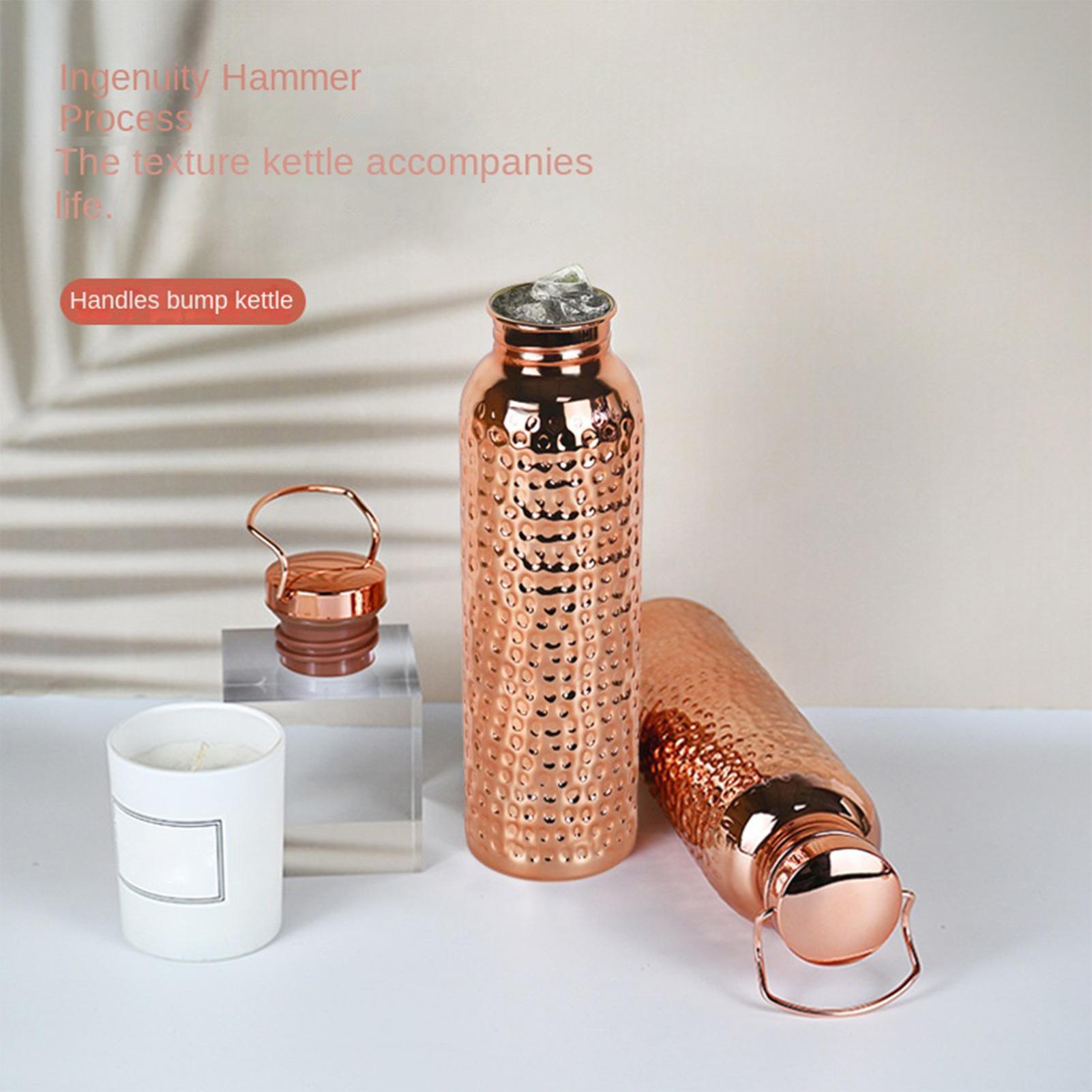 Pure Copper Water Bottle 800ml - Commercial Kitchen Kettle recension och pris