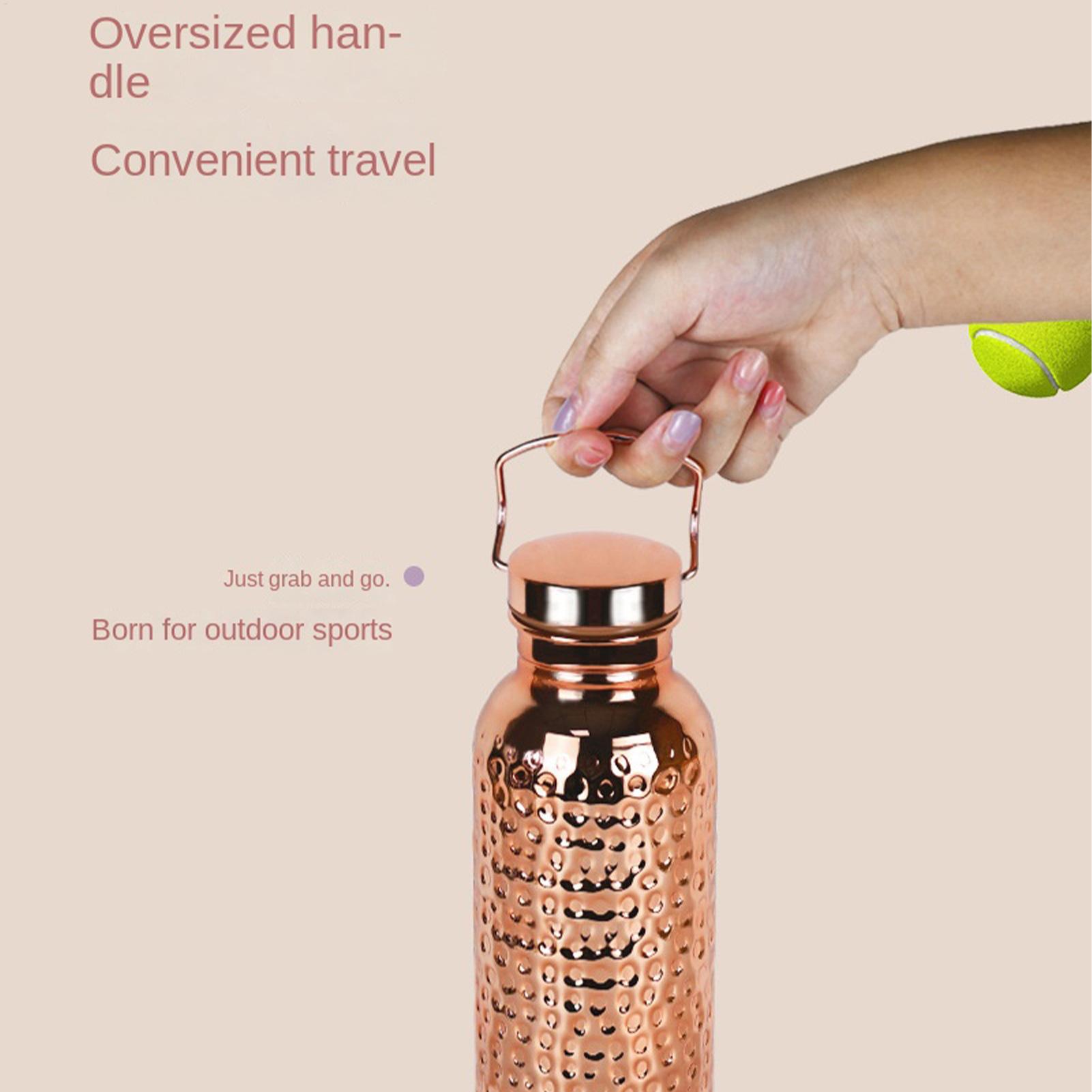 Pure Copper Water Bottle 800ml - Commercial Kitchen Kettle recension och pris