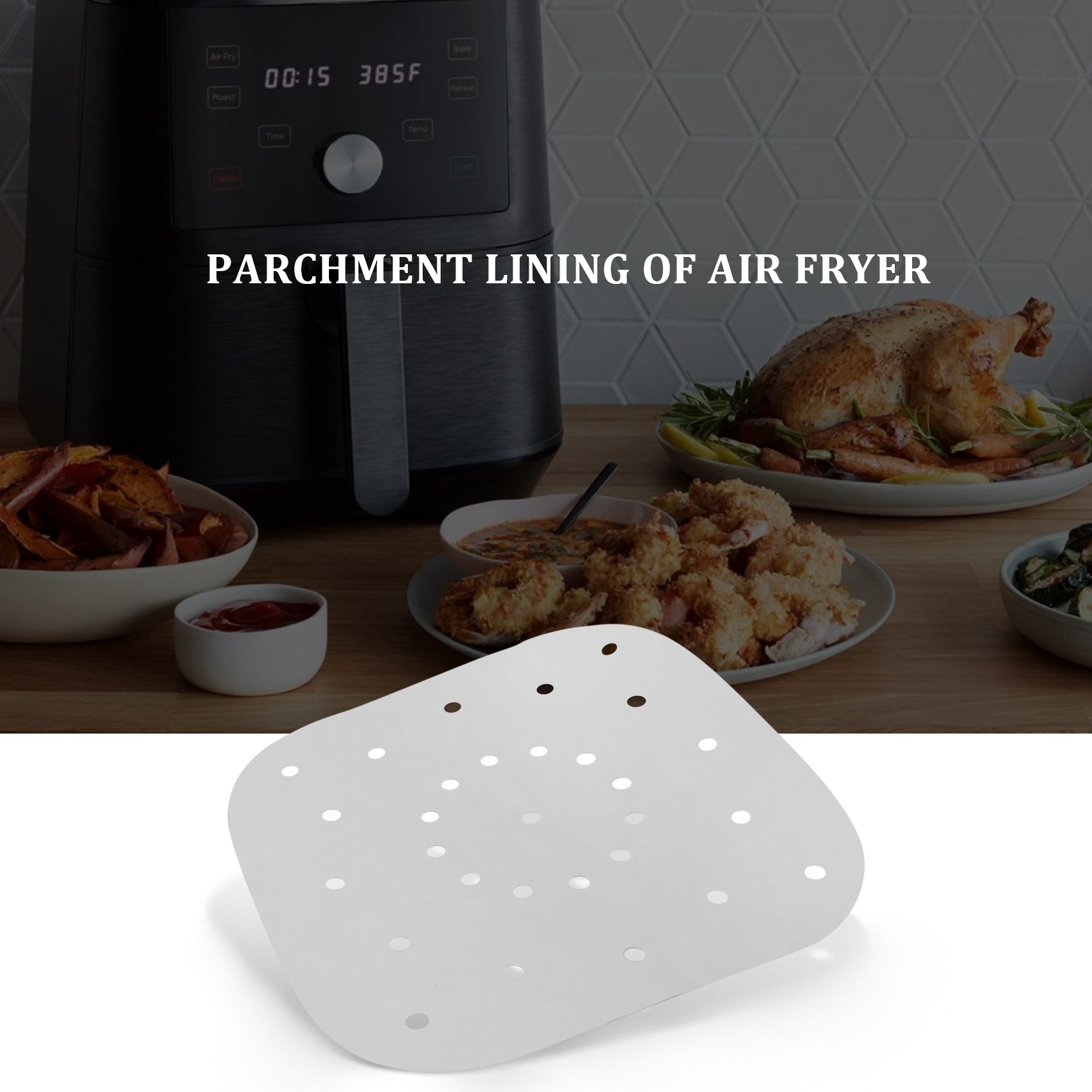 Air Fryer Parchment Paper Line - Philips Air Fryer Airfryer Xxl recension och pris
