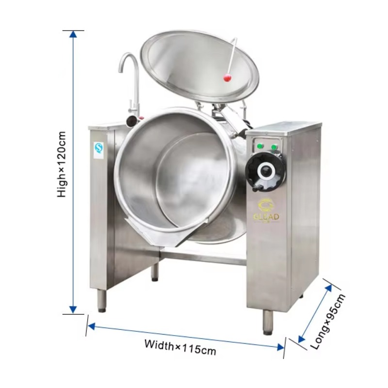 Electric Commercial Tilting St - Commercial Kitchen Kettle recension och pris