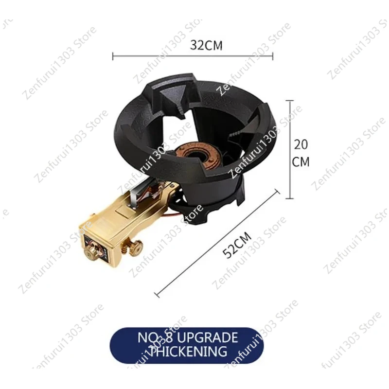 Commercial Fierce Fire Gas Sto - Commercial Kitchen Burner recension och pris