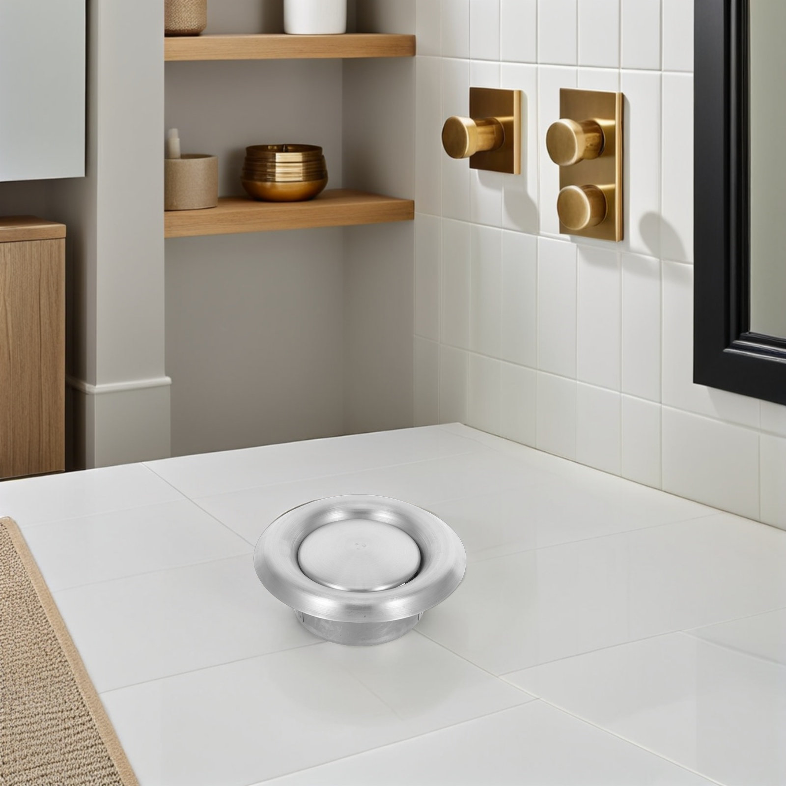 Stainless Steel Adjustable Bal - Commercial Kitchen Wall Covering recension och pris