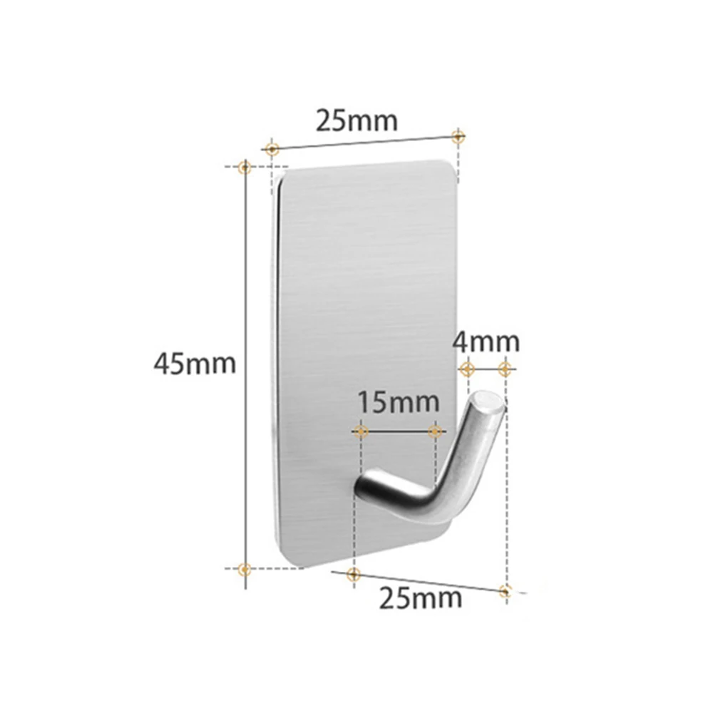1-10Pcs Self Adhesive Hook Sta - Commercial Kitchen Shelving recension och pris