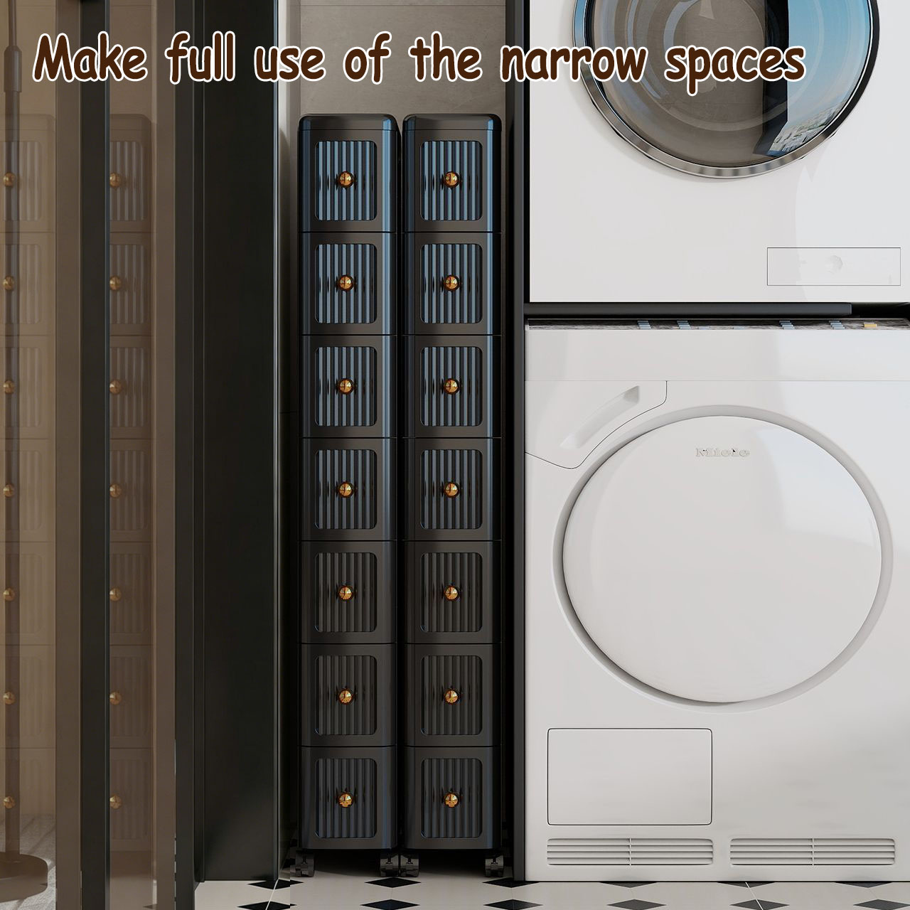15CM Narrow Gap Drawer Storage - Commercial Kitchen Organiser recension och pris