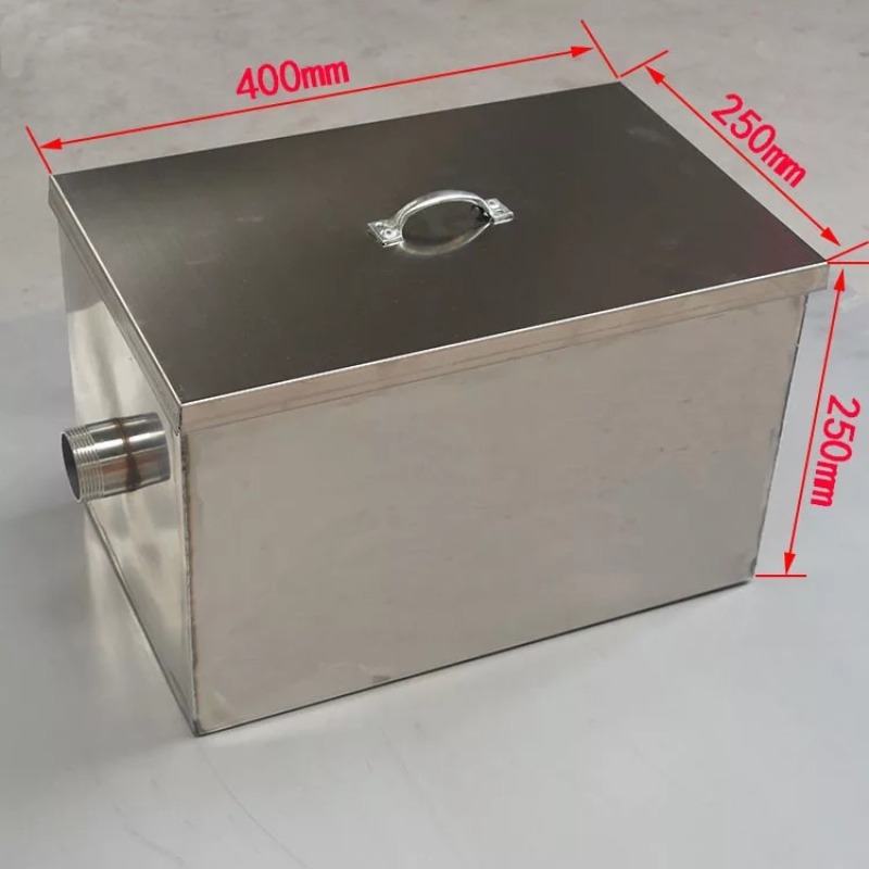 Stainless Steel Grease Interce - Commercial Kitchen Grease Interceptor recension och pris
