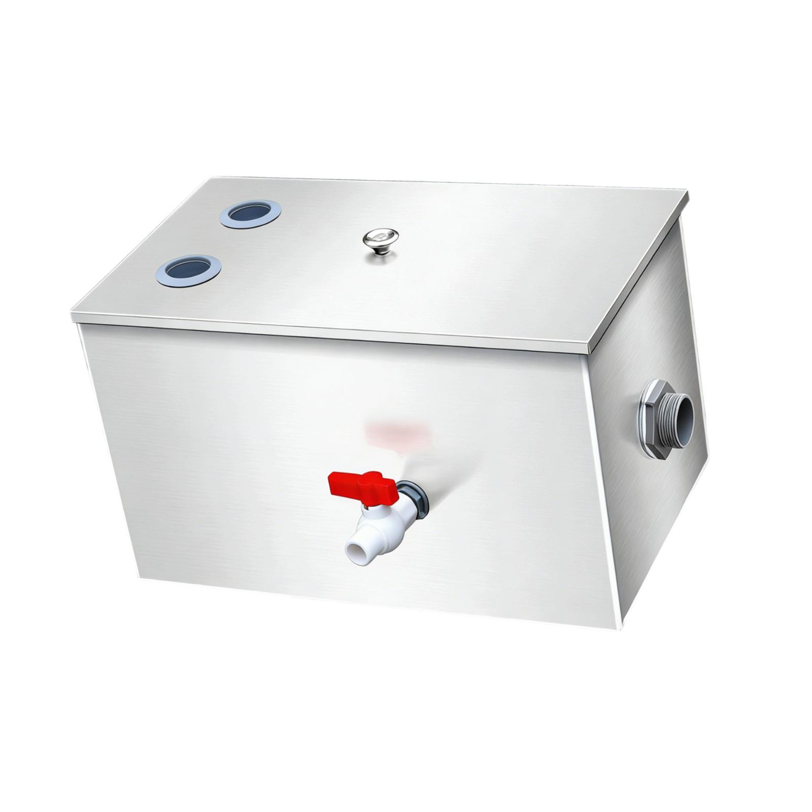 Commercial Grade Stainless Ste - Commercial Kitchen Grease Interceptor recension och pris
