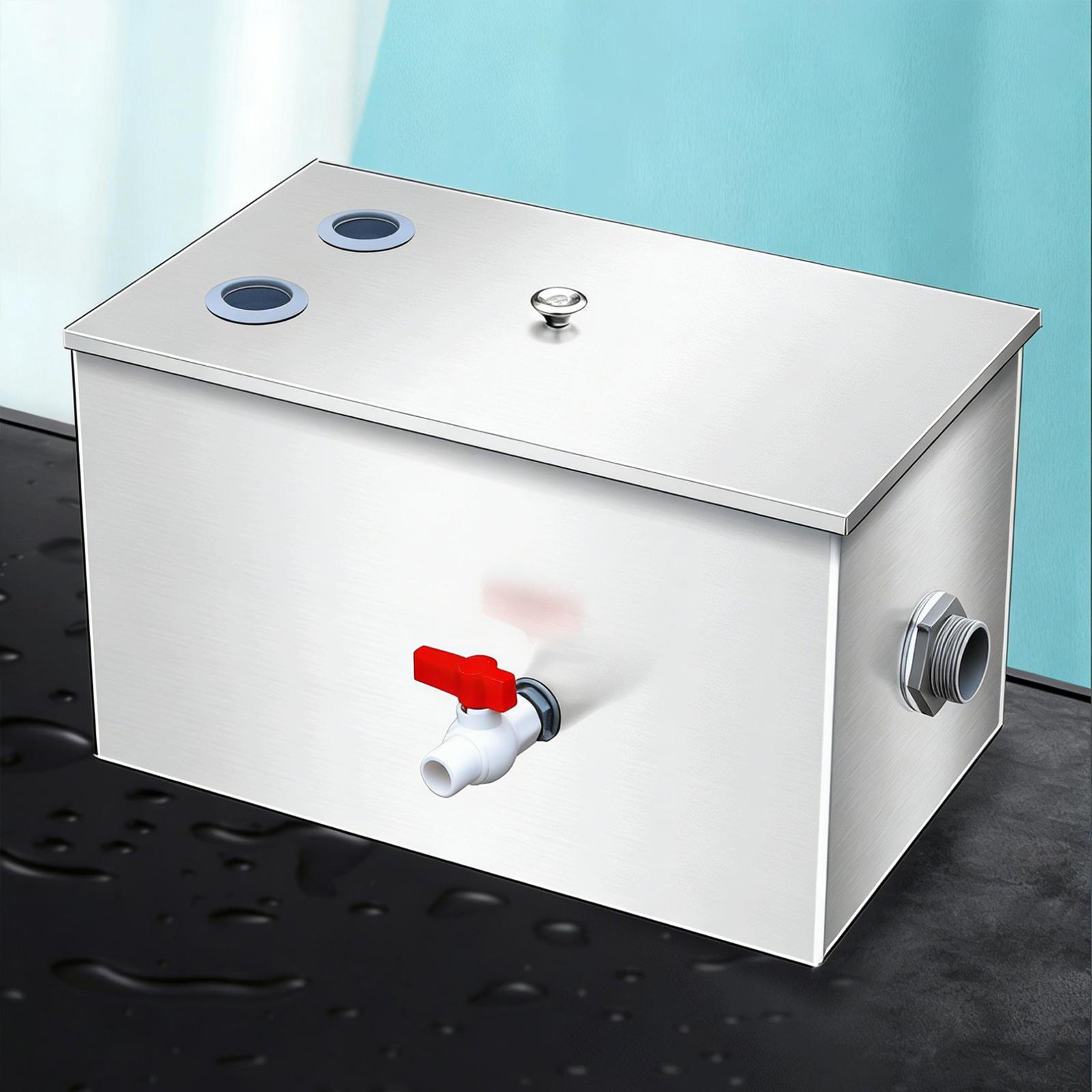 Commercial Grade Stainless Ste - Commercial Kitchen Grease Interceptor recension och pris