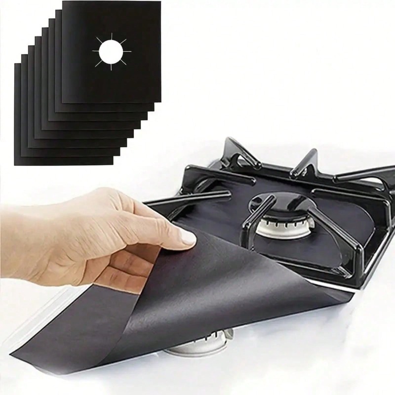 2/4/6/8 Pcs Gas Stove Protecto - Commercial Kitchen Burner recension och pris