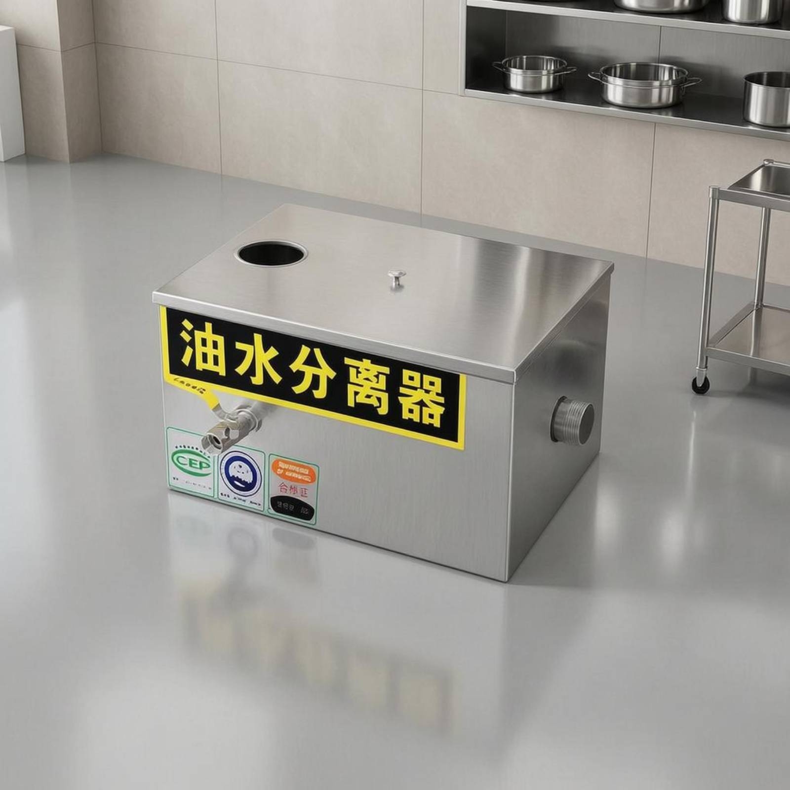 Commercial Kitchen Oil-Water S - Commercial Kitchen Grease Interceptor recension och pris