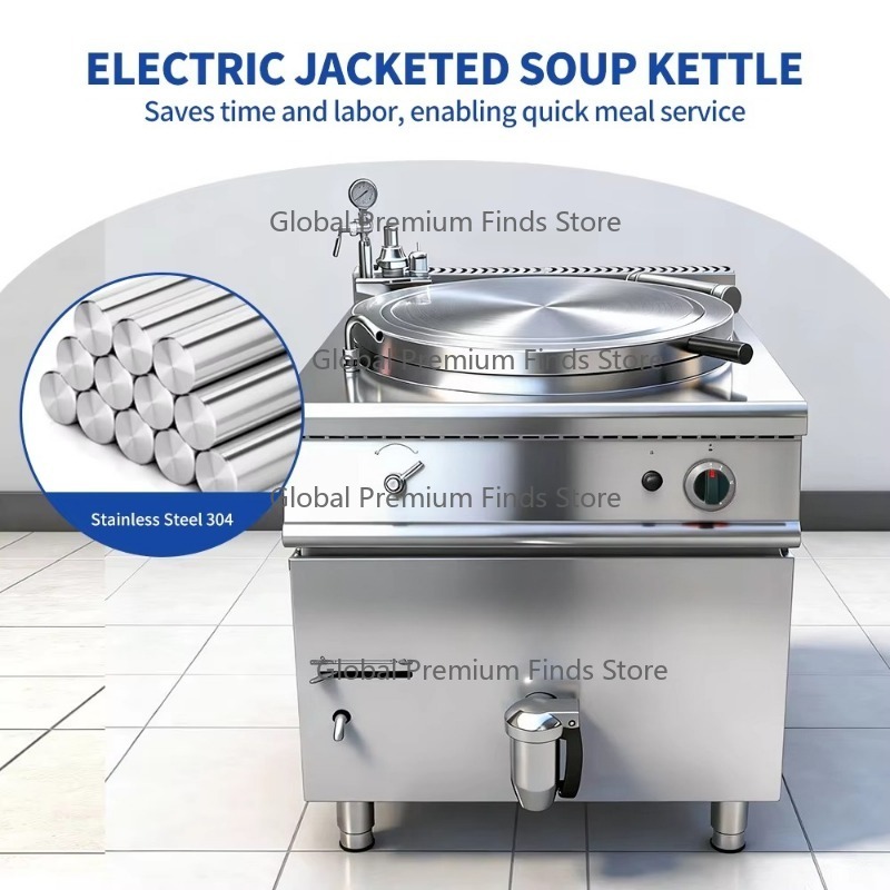 Commercial G-as Soup Pot Jacke - Commercial Kitchen Kettle recension och pris