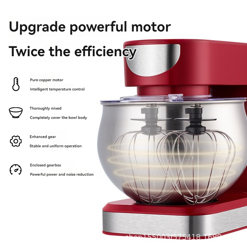 6-Speed Electric Stand Mixer S - Commercial Kitchen Mixers Dough Mixer recension och pris
