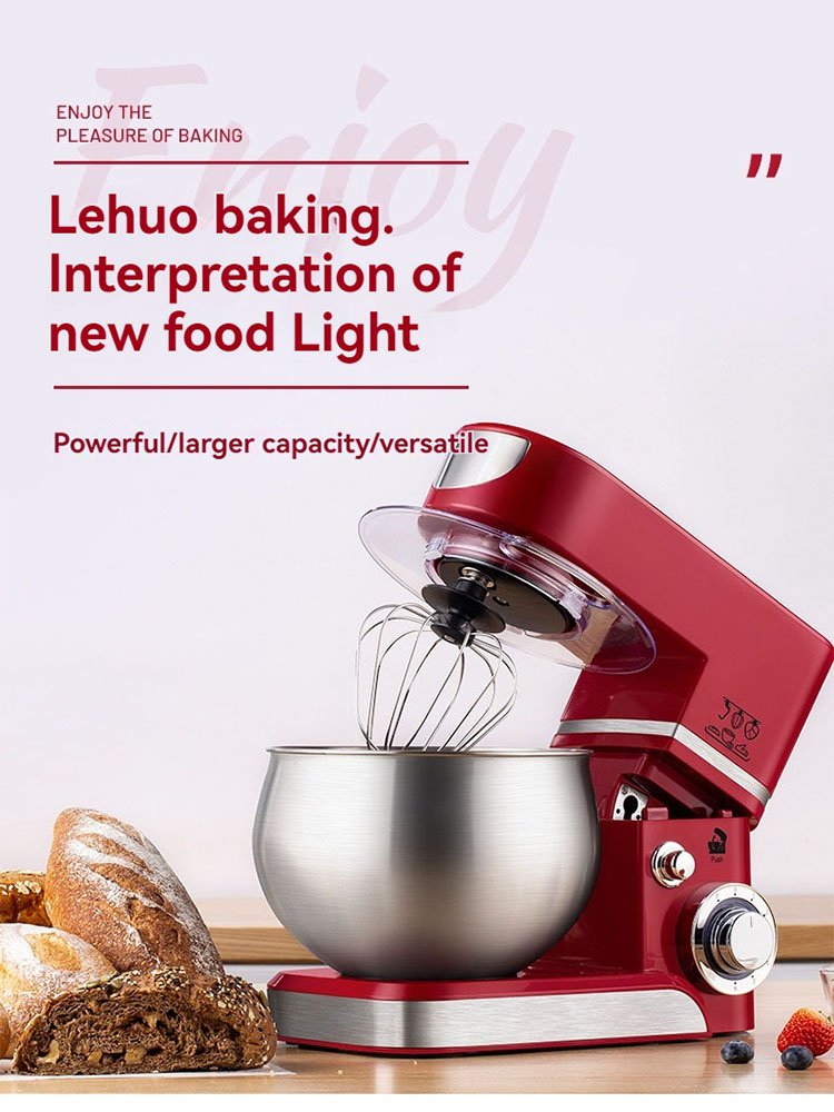 6-Speed Electric Stand Mixer S - Commercial Kitchen Mixers Dough Mixer recension och pris