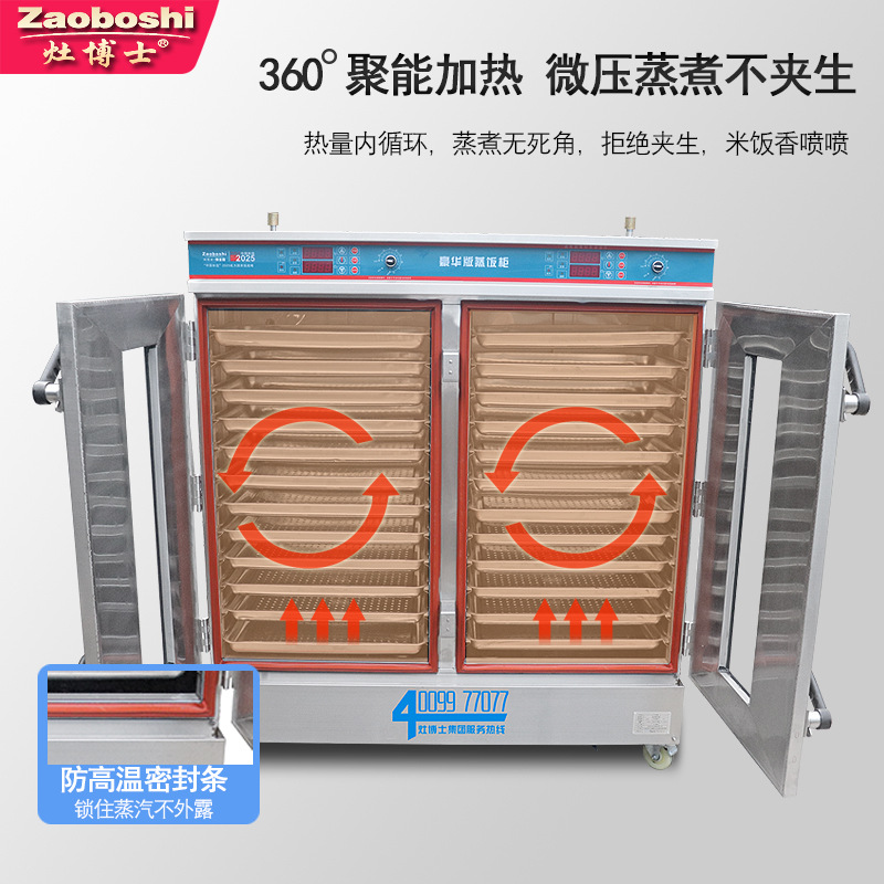 Steamed Bread Steaming Cabinet - Commercial Steamer Cabinet recension och pris